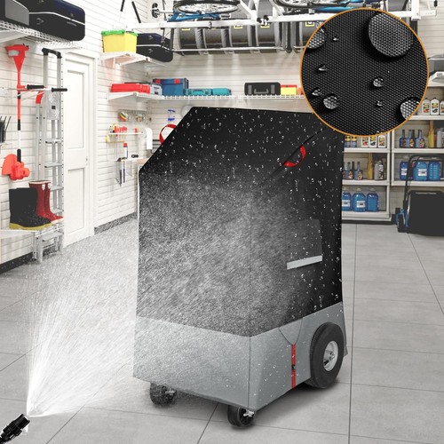 Dust Cover Compatible with Robinair A/C RRR Machine, 17499, Black and Gray - Bild 6 von 7