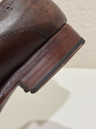 Scarpe eleganti Oxford Finsbury Classic Range marroni da uomo 8,5 Goodyear in pelle saldata - Foto 24 di 24