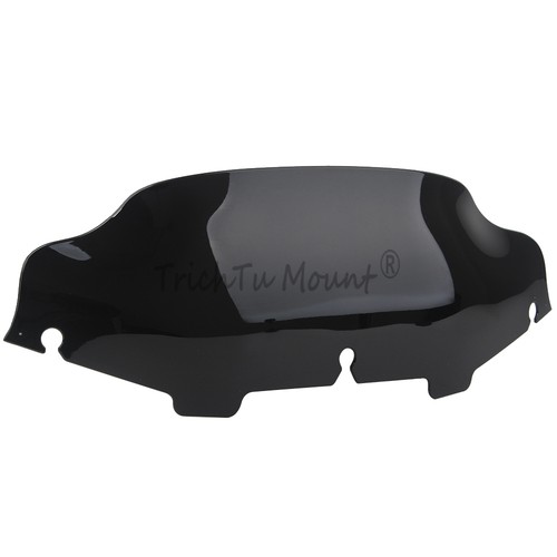 6" Plastic Windshield Windscreen Wind Deflector For Harley Touring Electra Glide - Picture 2 of 13