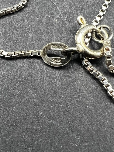 Colgante bola armonía plata esterlina en cadena 925 nuevo con etiquetas - Imagen 7 de 7