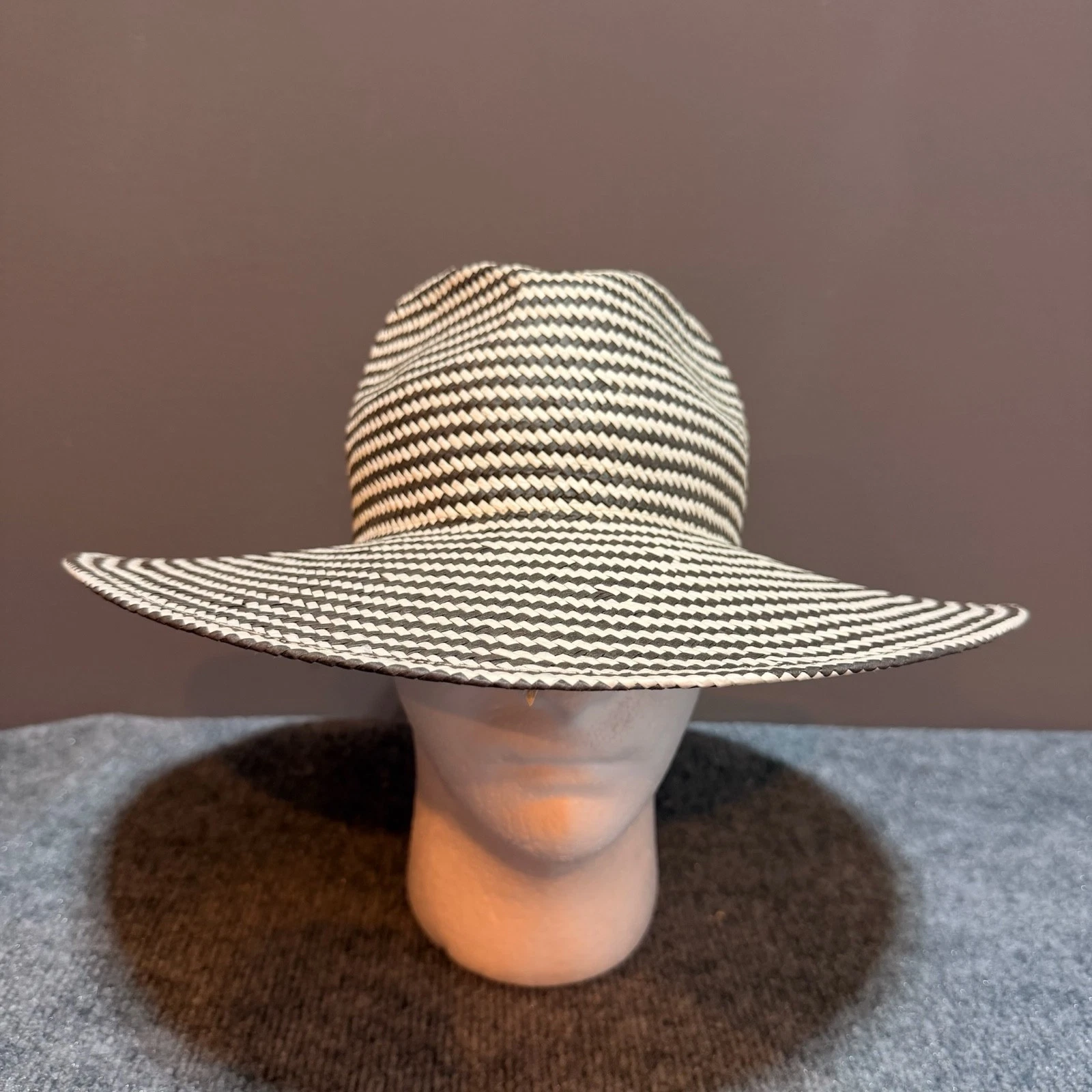 NEW J Crew Sun Hat Cap Womens Medium Large Sun Protection Wide Brim
