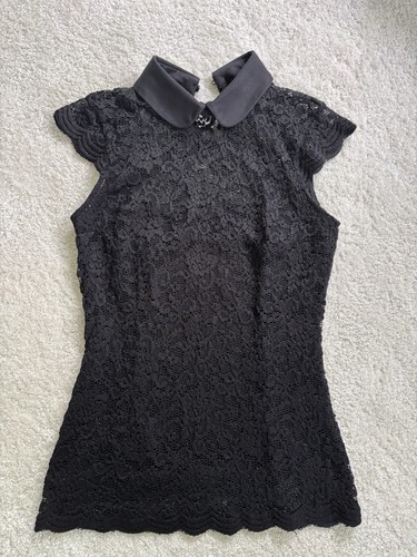 Wunderschöne Spitzenbluse Größe 34 - Bild 1 von 7