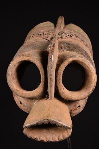 A Primitive Mumuye Helm Maske Nigeria Afrika Afrique 834 - Bild 3 von 6