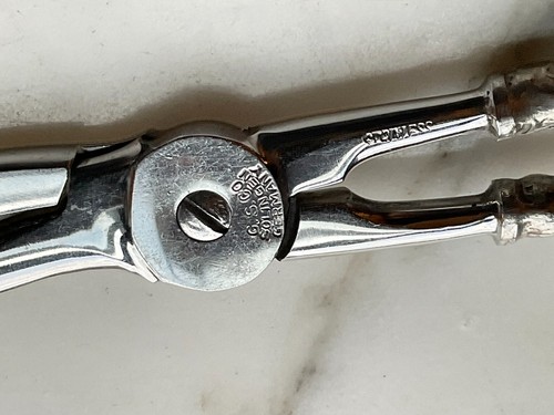 Sterling Silver Grape Scissors or Shears Antique - Picture 7 of 8