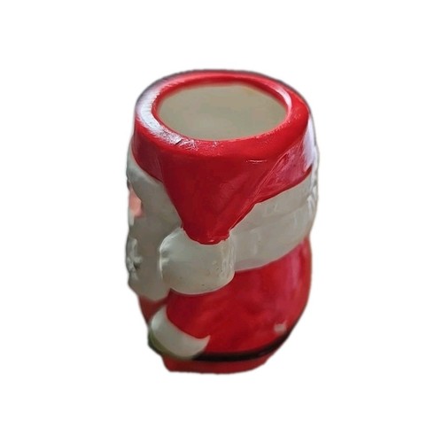 Soporte de palillo de dientes vintage de cerámica de Papá Noel McCrory hecho en Japón - Imagen 2 de 6