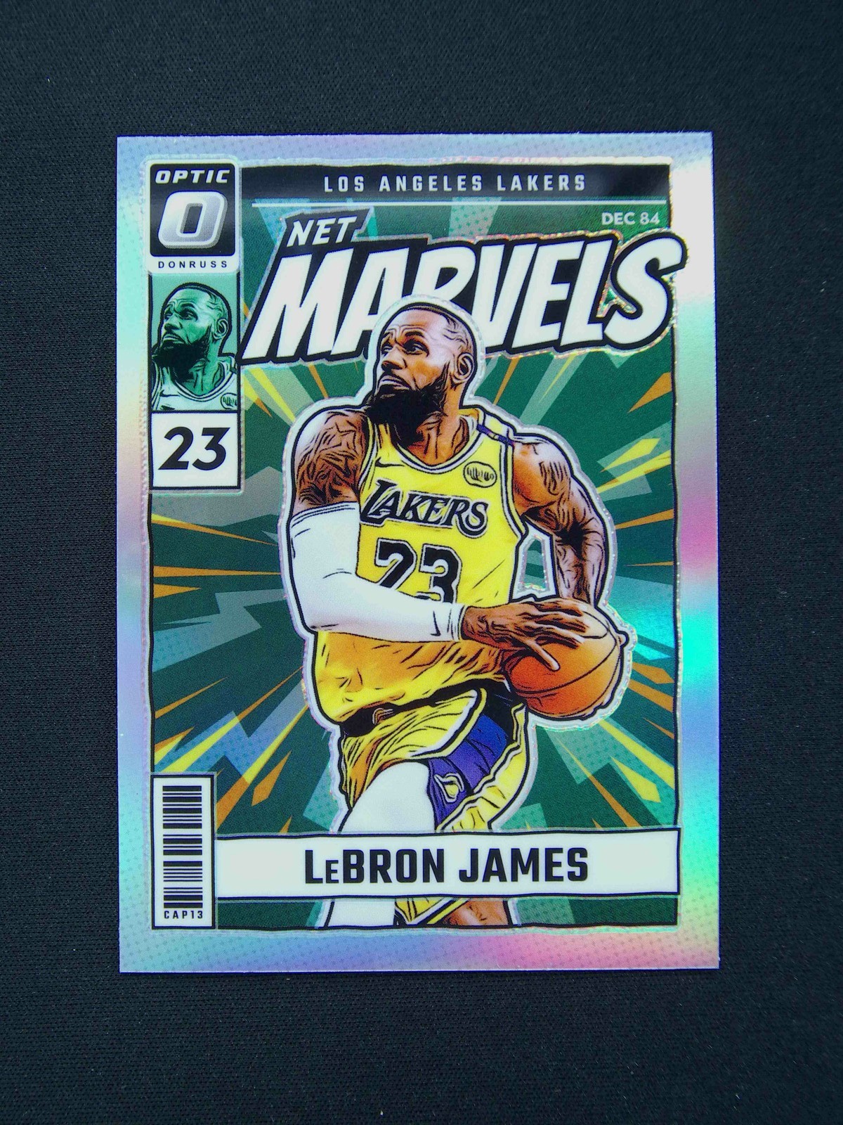 2024-25 Panini Donruss Optic Lebron James #24 Net Marvels Silver
