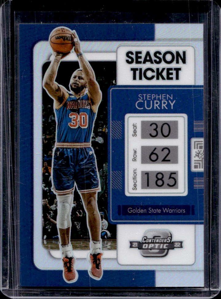 2021-22 Contenders Optic Stephen Curry Silver #20 Warriors