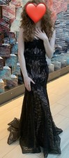 Blondie Nites Prom dress, Formal dress, size 1, black prom dress with corset
