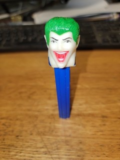 VINTAGE PEZ NO FEET BATMAN JOKER SOFT HEAD 1978 DC COMICS ORIGINAL EXCELLENT