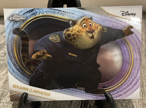 Benjamin Clawhauser 2025 Topps Chrome Disney #169 - Picture 1 of 2