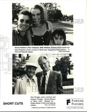 1993 Press Photo The starring cast in scenes from "Short Cuts." - pip25007