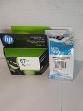 HP 67XL Genuine Tri-Color Ink Cartridge+HP Tri-Color Cartridge New And Open Box 
