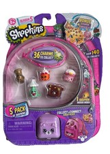 Shopkins Season 5 Ultra Rare Pack New Bonus Charm Pink Bracelet Orange Yo-chi