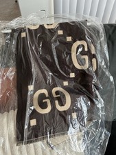 gucci wool silk scarf