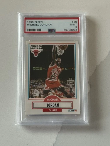 1990-91 Fleer - Michael Jordan #26 PSA 9 MINT