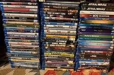 Huge Lot Of 80   Blu-ray Movies: Mixed Genre Action Disney Drama Comedy
