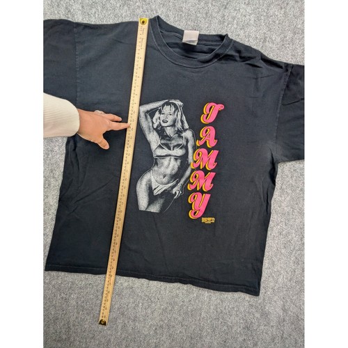 ECW Wrestling Tammy Lynn Sytch Graphic T Shirt Men's XXL Becum's Hardcore Vtg - Picture 10 of 14