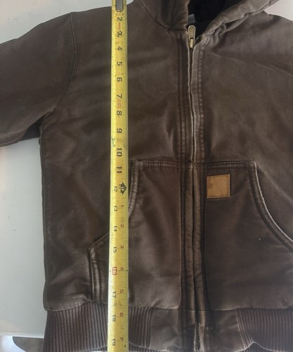 Vintage Carhartt Boys Size 7-8 Quilted Lined Jacket Youth Small Great Condition - Picture 7 of 9