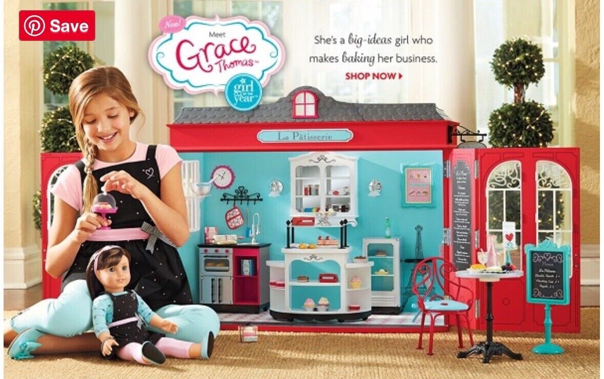 American Girl Doll - Grace&rsquo;s French Bakery La Patisserie - Retired/Discontinued