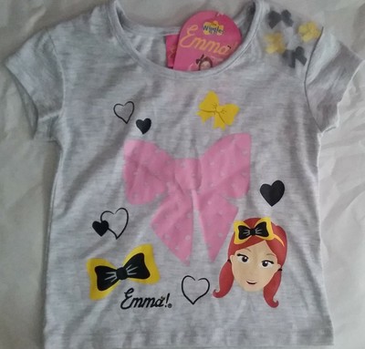 You make your kid/'s T shirt with iron Any color Tee Emma Wiggles