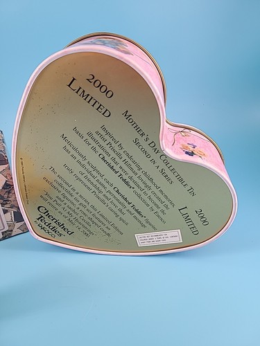 Cherished Teddies 'Cecilia' #662445 "YOU PULL AT MY HEARTSTRINGS" 1999 mit Dose - Bild 4 von 8