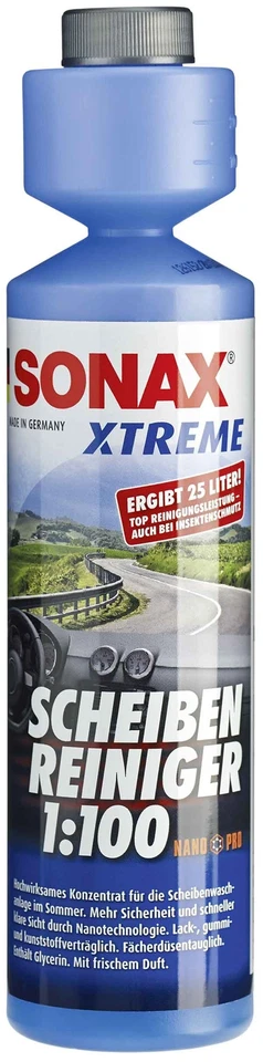 3 x SONAX XTREME ScheibenReiniger 1:100 NanoPro Glas Reiniger - Bild 2 von 4