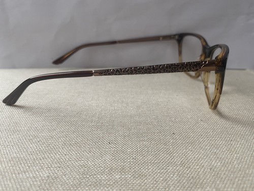 AUTHENTIC Dana Buchman Glasses Brown Bronze Coby Light Dark Clubmaster Tie Dye - Picture 8 of 12