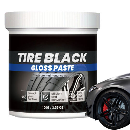 Wheel Shine for Car Tires 100g Shine Tire Cream for Cars Long Lasting