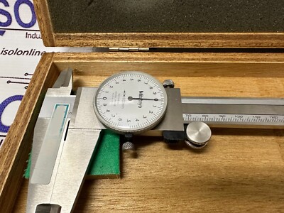Mitutoyo 505-648-50 CALIPER DIAL 0-300mm R 0.01mm D30T Shock