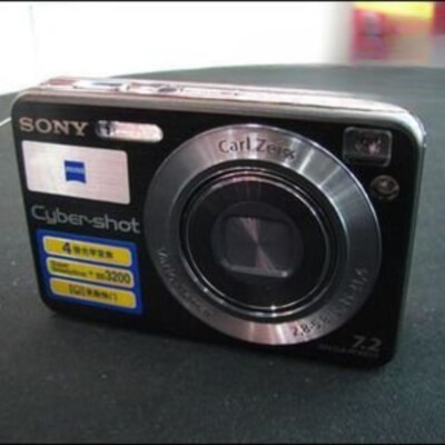 Sony Cybershot DSC-W120 7.2MP CCD Retro Digital Camera - Black | eBay