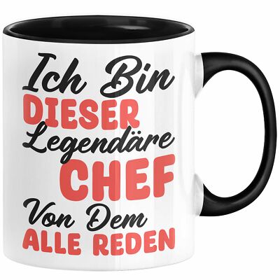Chef Geschenk Tasse Ich Bin Dieser Legendäre Chef Von Dem Alle Reden Bester Chef