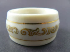 Lenox Porcelain Fine Bone China Filigree Napkin Ring (5 rings  available) (C14)