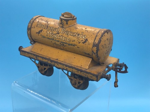 VINTAGE HORNBY O GAUGE TINPLATE No 1 PETROL TANK WAGON NATIONAL BENZOLE MIXTURE - Picture 5 of 12