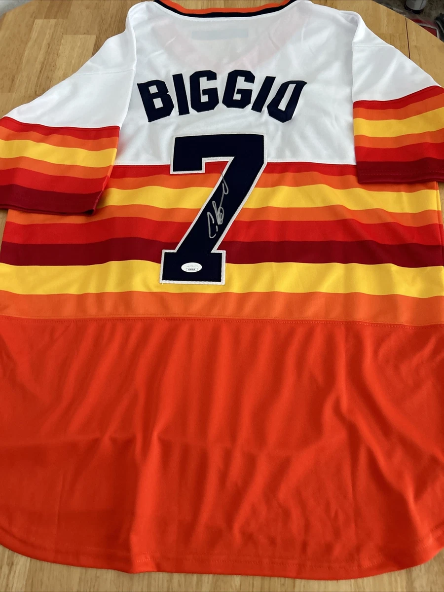 craig biggio autographed jersey