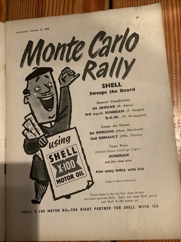 AUTOSPORT magazine January 27, 1956 - Picture 3 of 4