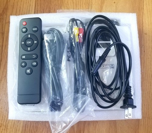 DR. J Professional multimedia LCD projector 170" Display Model P68 - Picture 7 of 8