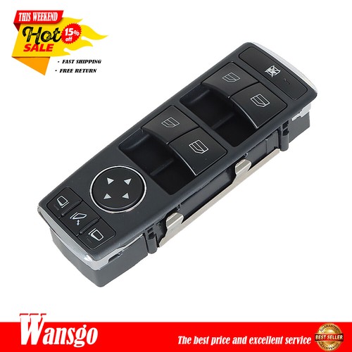 Car Window Lift Switch Black For 12-19 Mercedes-Benz GLA GLE ML GL A B G Series - Picture 1 of 17