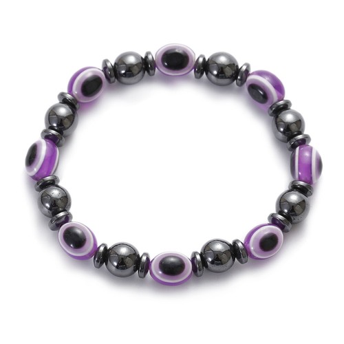 Natural Hematite Double Tiger Eye Stone Energy Bracelet Healing Balance Unisex - Picture 41 of 47
