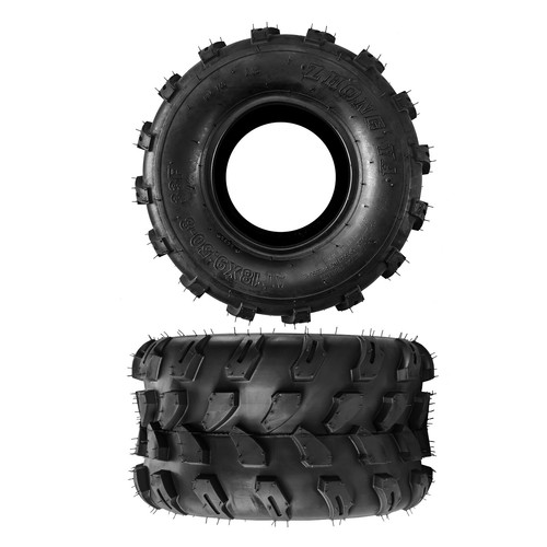 Juego de 2 neumáticos todo terreno de repuesto Tyr de alta resistencia 18x9,50-8 ATV 4PR 18x9,5x8 - Imagen 2 de 10