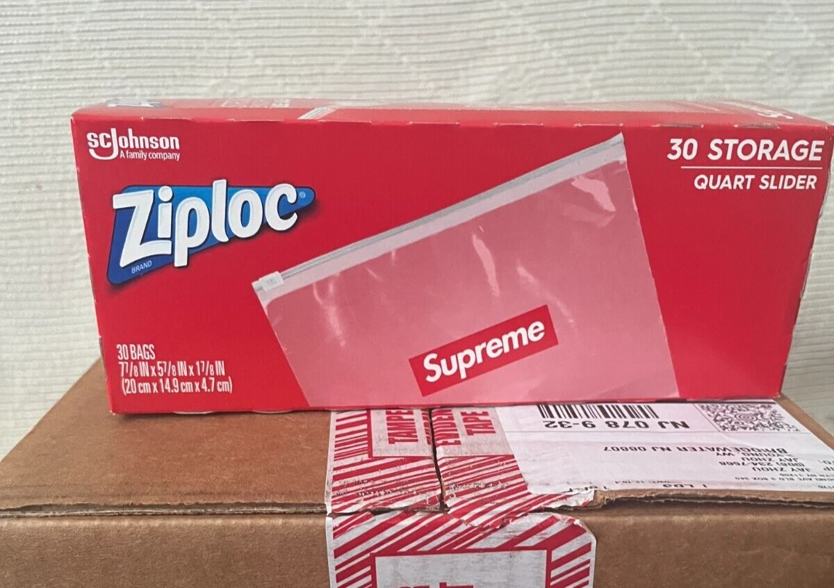 SACS ZIPLOC SUPREME   Boîte de 30 comptes