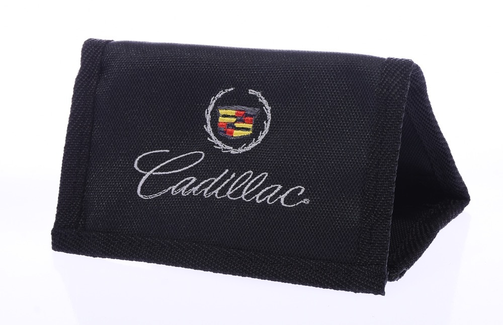 NEU CADILLAC Geldbörse Kreditkarten Brieftasche Portemonnaie Fahne flagge