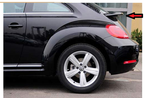 SPOILER alettone portabagagli LOOK R LINE per VW BEETLE Maggiolino 5C5 2011-2018 - Imagen 3 de 9