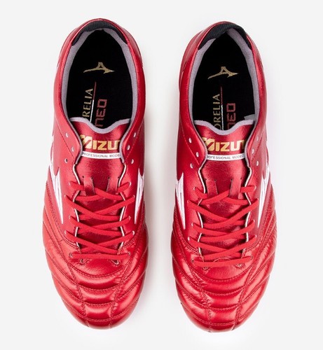 Mizuno Morelia Neo 4 Elite AG Soccer Shoes (P1GA253360) Football Cleats Boots - Picture 3 of 9