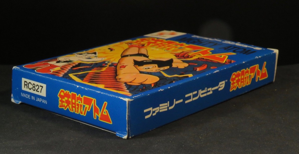 Nintendo Tetsuwan Mighty Atom Astro Boy 1988 Japan NES
