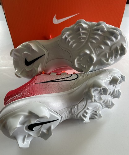 Nike Hyperdiamond 4 Pro MCS Softball Cleats Women’s Size 9 Red/White New W Box - Picture 5 of 6