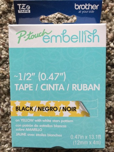 Brother™ P-touch Embellish YOU CHOCIE of Embellish Tape New - Picture 32 of 57