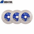 3pcs 5inch Diamond Cutting Grinding Disc Triangle Saw Blade Granite Tile Cutter