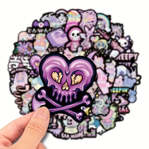 50+ Halloween fun vinyl stickers for goodie bags / parties / skateboards / bags - Picture 58 of 61