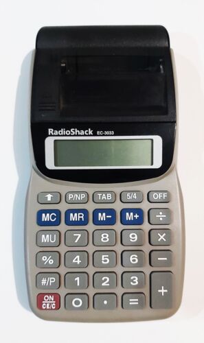 "VINTAGE" RadioShack EC-3033 Desktop Display Printer Calculator - Picture 2 of 15