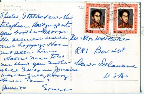 Venezuela Maracay Hotel 1967 chrome postcard - Picture 3 of 4